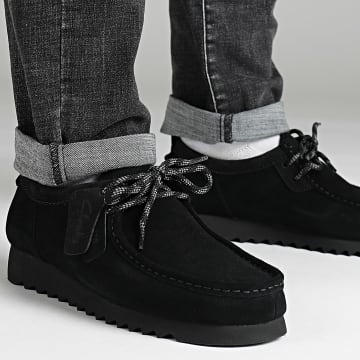 Clarks - Wallabee Ftrelo Zapatos de ante negro