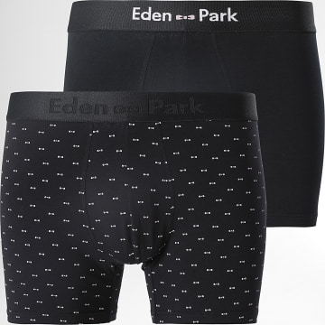 Eden Park - Lot De 2 Boxers EP1221E49P2 Bleu Marine