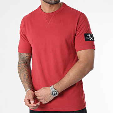 Calvin Klein - Camiseta cuello redondo 3484 Rojo