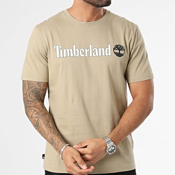 Timberland - Tee Shirt A5UPQ Vert Kaki Clair