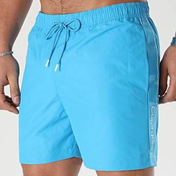 Calvin Klein - Pantalón corto de baño con cordón mediano 0958 Azul