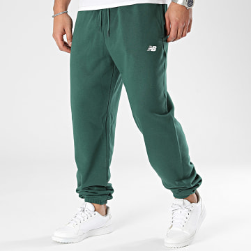 New Balance - MP41519 Pantalones de chándal verde oscuro