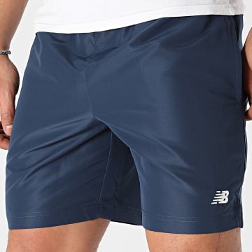 New Balance - MS41501 Pantalones cortos de jogging azul marino