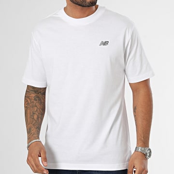 New Balance - Tee Shirt MT41509 Blanc
