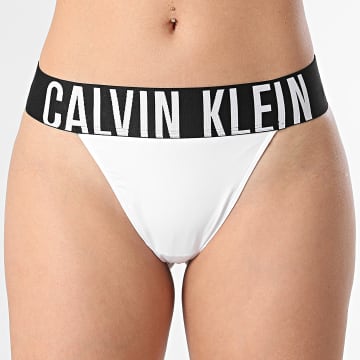 Calvin Klein - String Femme QF7638E Blanc