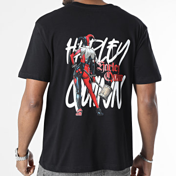 DC Comics - Harley Oversize Tee Shirt Large Negro