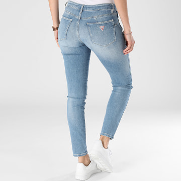 Guess - Jeans skinny da donna W2YAJ2-D4Q01 Blu Denim