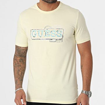 Guess - Tee Shirt M4GI26-J1314 Jaune