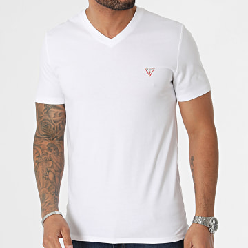 Guess - Camiseta cuello pico M2YI37-I3Z14 Blanco