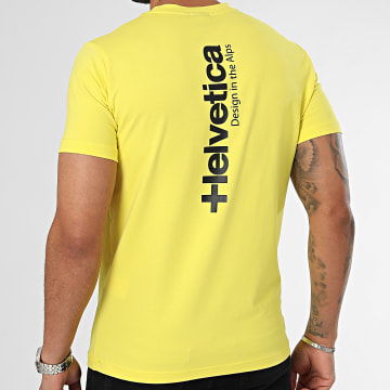 Helvetica - Tee Shirt Howard Jaune