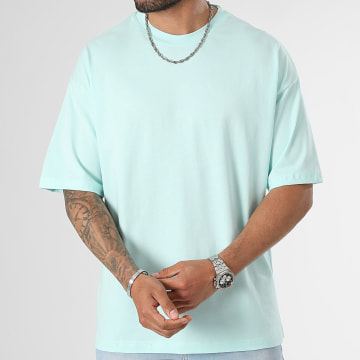 LBO - Camiseta oversize grande 3340 Verde menta
