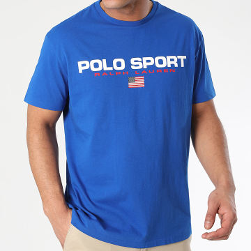 Polo Sport Ralph Lauren - Camiseta Sport Logo Azul Real