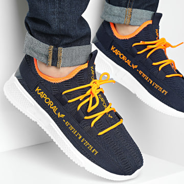Kaporal - Dofino C400098 Azul Marino Naranja Sneakers
