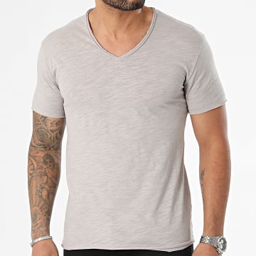 MTX - Camiseta cuello pico Gris