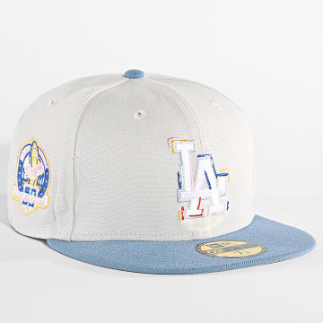 New Era - Los Angeles Lakers 59 Fifty Fitted Cap 60504368 Beige Azzurro