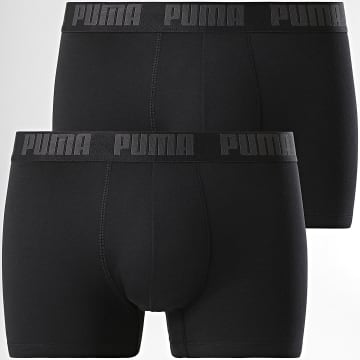 Puma - Set di 2 boxer 701226387 Nero Grigio Carboncino