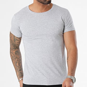 MTX - Camiseta gris claro jaspeado