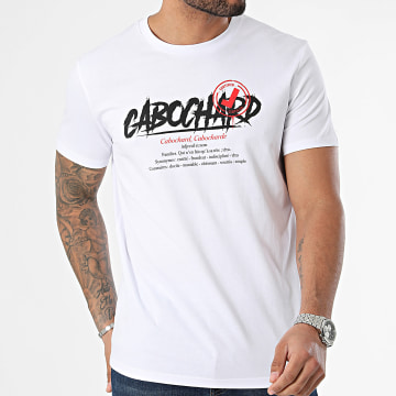 25G - Camiseta Cabochard Certificado Blanco Negro Rojo