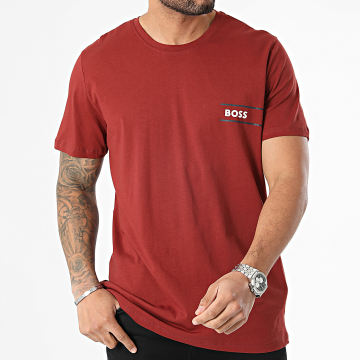 BOSS - Camiseta 50514914 Burdeos