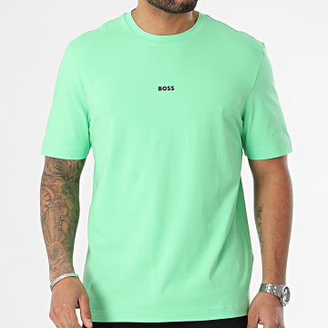 BOSS - Camiseta Tchup 50573278 Verde