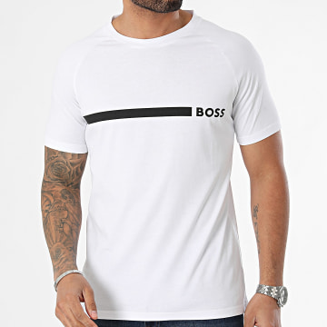  BOSS - Tee Shirt Slim 50517970 Blanc