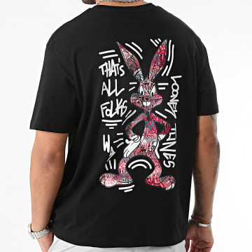  Bugs Bunny - Tee Shirt Oversize Large Bugs Bunny Keith Pink Noir