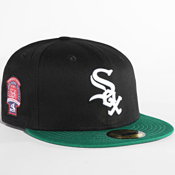 New Era - Casquette Fitted 59 Fifty Chicago White Sox 60435120 Noir Vert