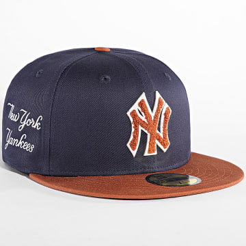 New Era - Cap Fitted 59 Fifty New York Yankees 60435087 Navy Blue Brown