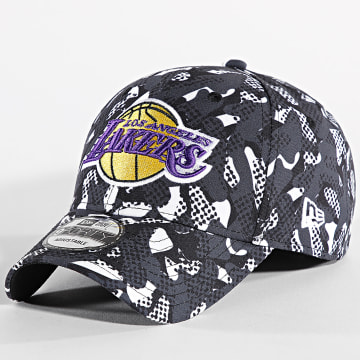 New Era - Casquette 9 Forty Los Angeles Lakers 60435156 Gris Anthracite