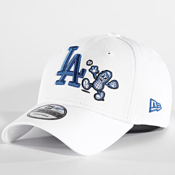 New Era - Casquette 9 Forty Los Angeles Dodgers 60435123 Blanc Bleu