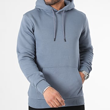 Only And Sons - Sweat Capuche Ceres Bleu