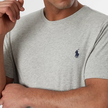 Polo Ralph Lauren - Tee Shirt Slim Gris Chiné