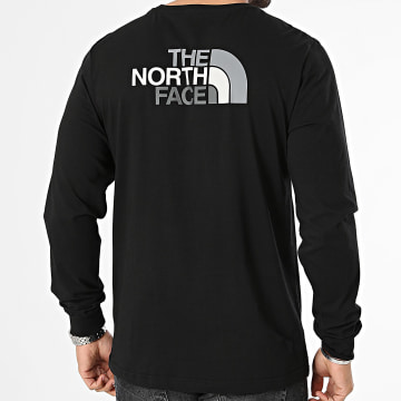The North Face - Tee Shirt Manches Longues Easy A87N8 Noir