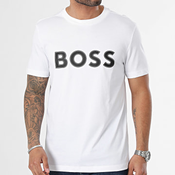 BOSS - Tee Shirt 50506344 Blanc