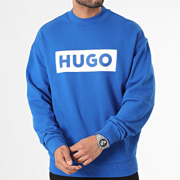 Hugo Blue - Sweat Crewneck Niero 50522375 Bleu Roi