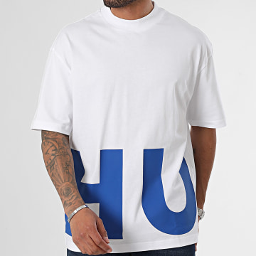Hugo Blue - Tee Shirt Oversize Large Nannavaro 50509840 Blanc