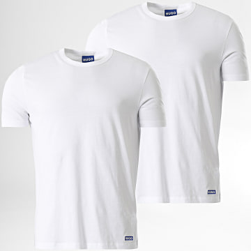 Hugo Blue - Lot De 2 Tee Shirts Naolo 50522383 Blanc