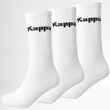 Kappa - Lot De 3 Paires De Chaussettes 93230632 Blanc