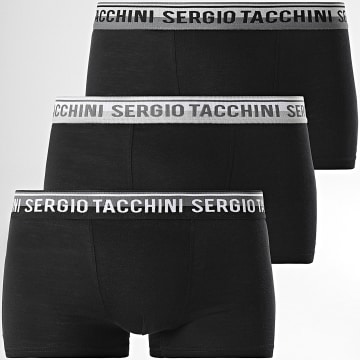 Sergio Tacchini - Lot De 3 Boxers 97891260 Noir