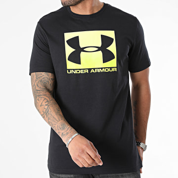 Under Armour - Camiseta Sportstyle 1329581 Negro Amarillo