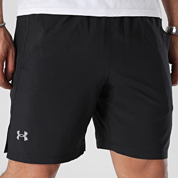 Under Armour - Pantalones cortos de jogging Launch 1382620 Negro