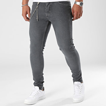 Classic Series - Jean Skinny Gris Anthracite