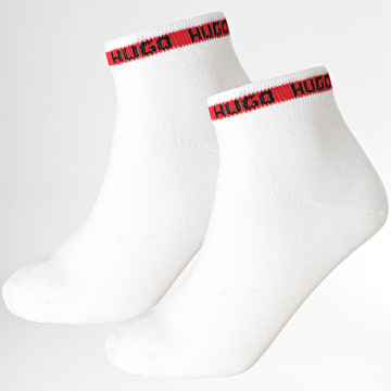 HUGO - 2 paia di calzini a nastro 50516390 Bianco