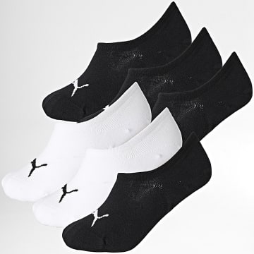 Puma - Lote de 6 pares de calcetines 701227810 Negro Blanco