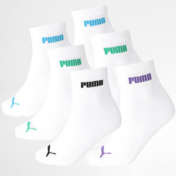 Puma - Lote de 6 pares de calcetines 701229513 Blanco