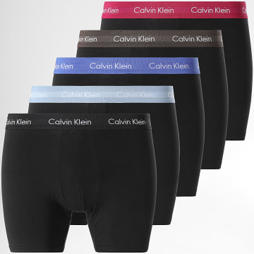 Calvin Klein - Confezione da 5 boxer NB3794A nero