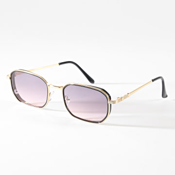 Frilivin - Gafas de sol en oro degradado violeta