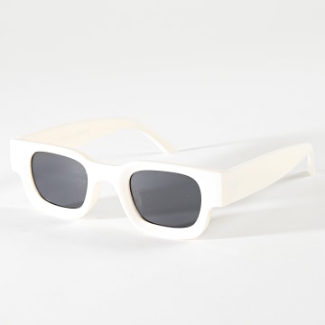 Frilivin - Lunettes De Soleil Blanc Noir