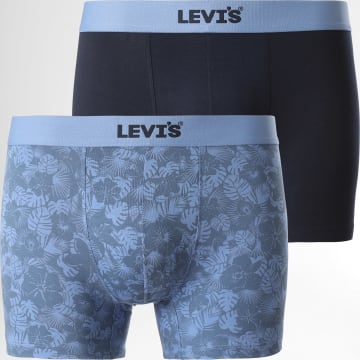 Levi's - Set van 2 boxershorts 701226886 marine lichtblauw