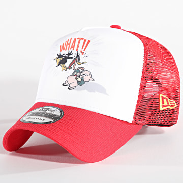New Era - Cappello Trucker Looney Tunes Daffy Duck Rosso Bianco